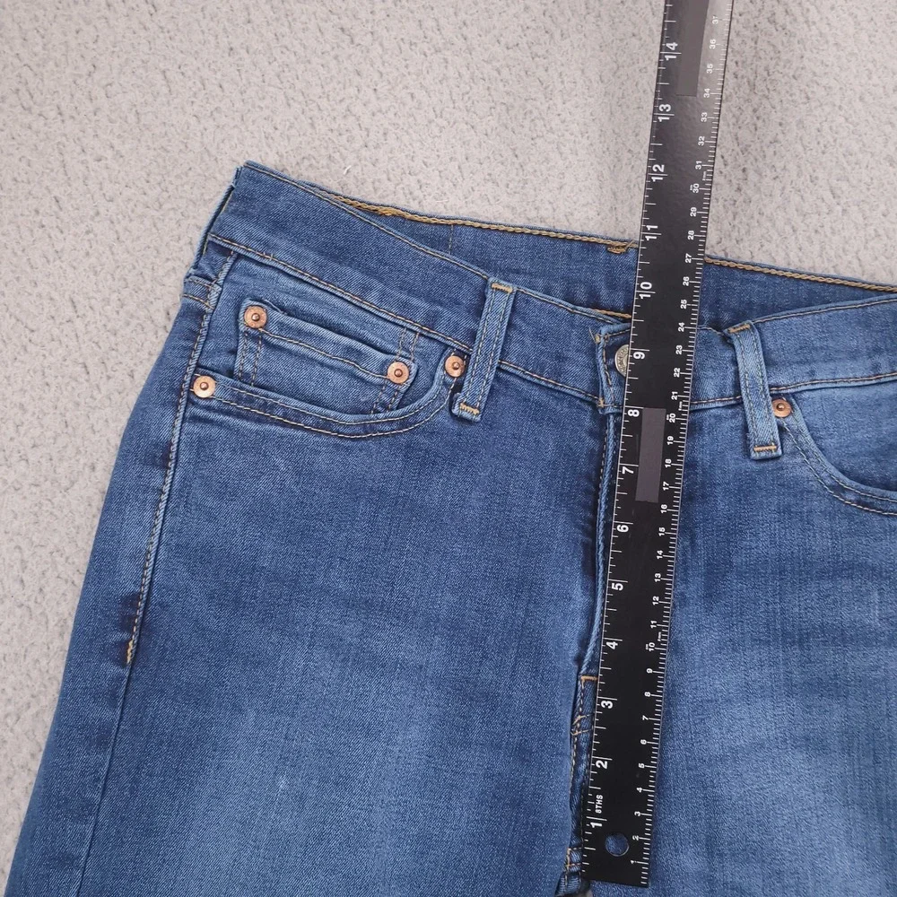 LEVIS 511 Jeans Mens Size 30x32 Slim Leg Medium Wash Blue Stretch Denim